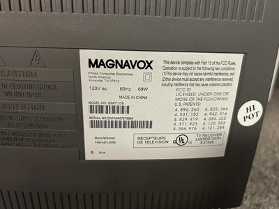 Magnavox 20MT133S Image