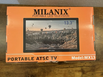 MILANIX Portable TV Image