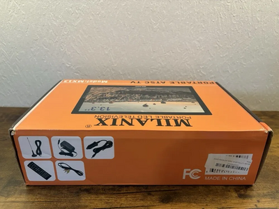 MILANIX Portable TV Image