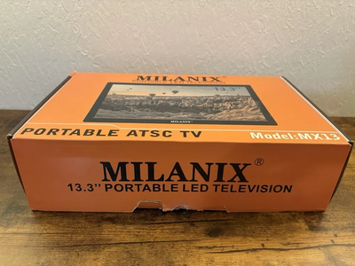 MILANIX Portable TV Image