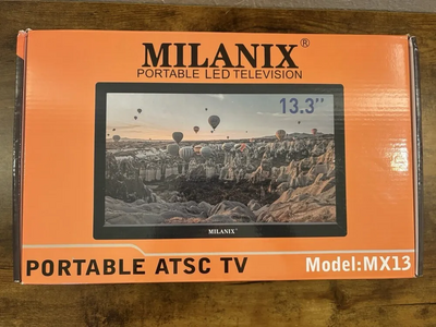 MILANIX Portable TV Image