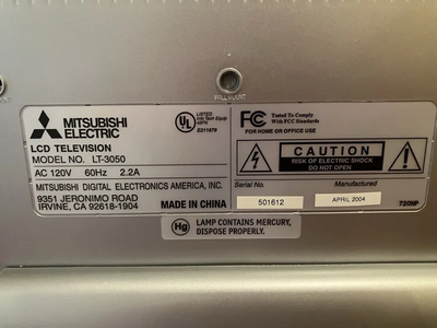 Mitsubishi LT-3050 Image