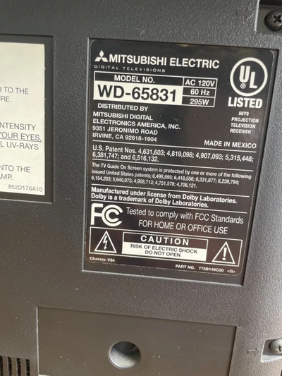 Mitsubishi W65831 Image