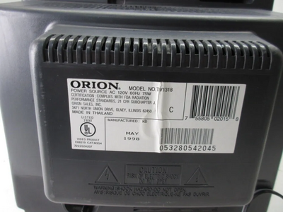 Orion TV1318 Image