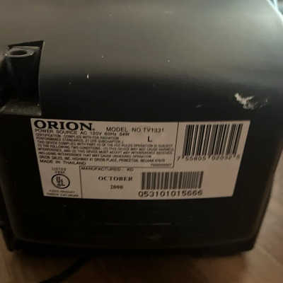 Orion Tv1331 Image