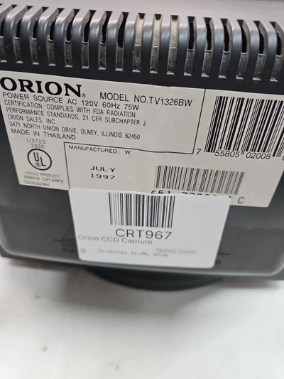 Orion TV1925AW Image