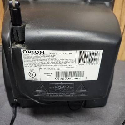 Orion Tv1334a Image