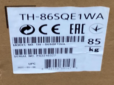 Panasonic TH-86SQE1WA Image