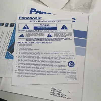 Panasonic Ct-20g6e Image