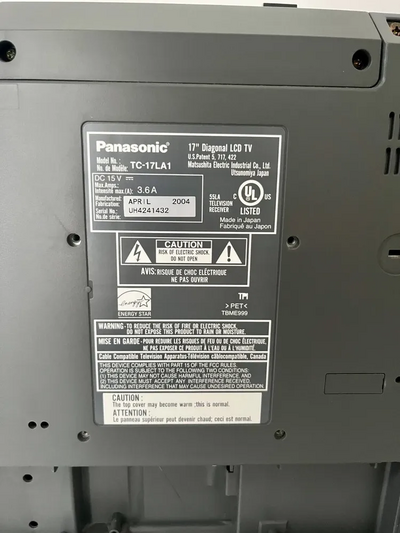 Panasonic TC-LA1 Image