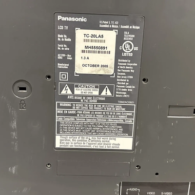 Panasonic Tc-20la2 Image