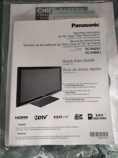 Panasonic TC-P42X1 Image