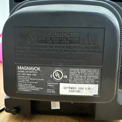 Philips Magnavox MT1331B101 13 Image