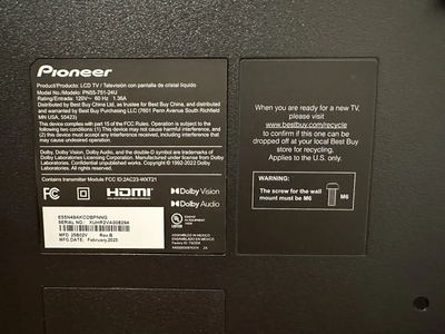 Pioneer Pn50-751-24u Image