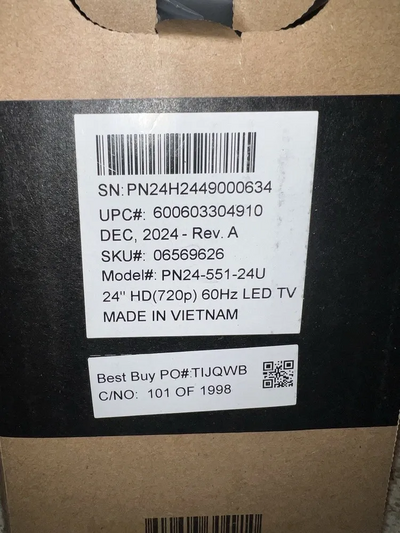 Pioneer PN24-551-24U Image
