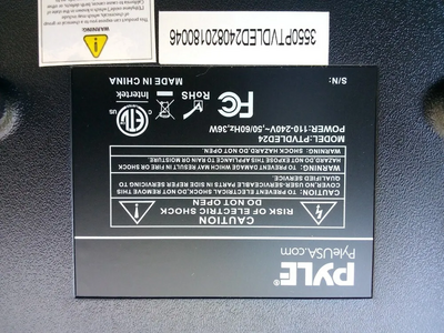 Pyle PTVDLED24 Image