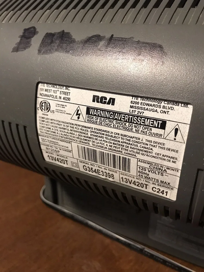 RCA E13344 Image