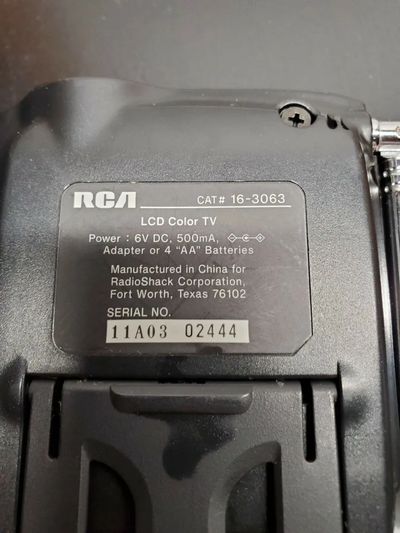 RCA 16-3063 Image