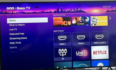 ROKU Samsung The Frame Image