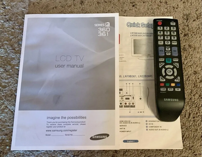Samsung LN32B360 Image