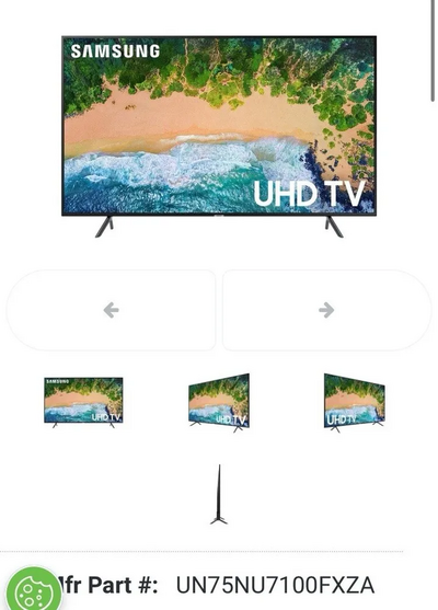 Samsung NU7100 Image