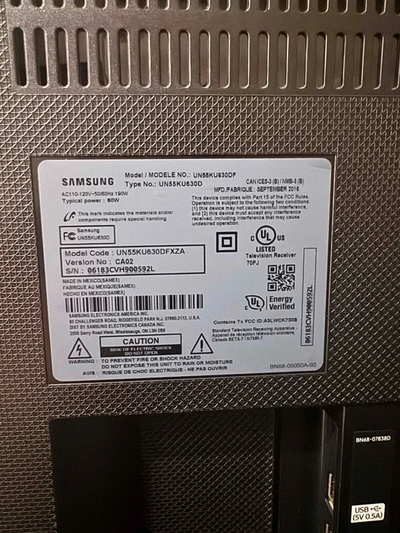 Samsung UN55KU630D Image