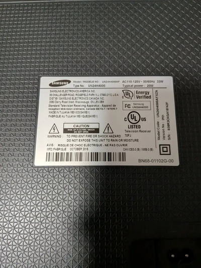 Samsung UN24H4000AF Image