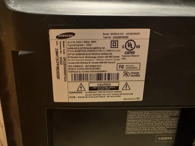 Samsung Un32eh5000f Image
