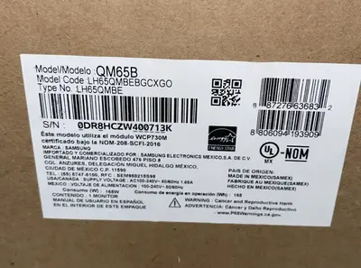 Samsung Qm65b Image