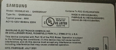 Samsung Q80a Image