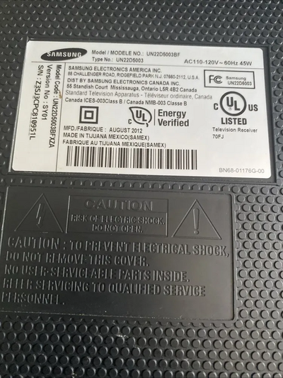 Samsung UN22D5003BF Image