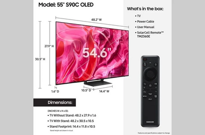 Samsung Qn55s90cafxza Image