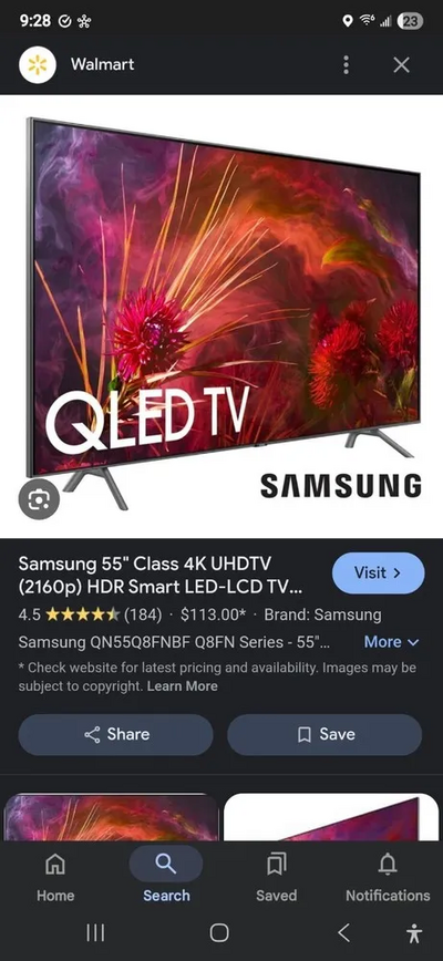 Samsung Qn55q8fnbf Image