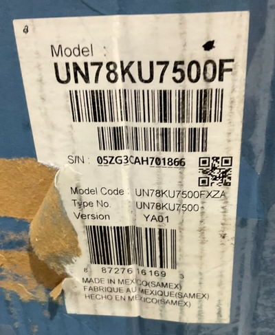 Samsung UN78KU7500 Image