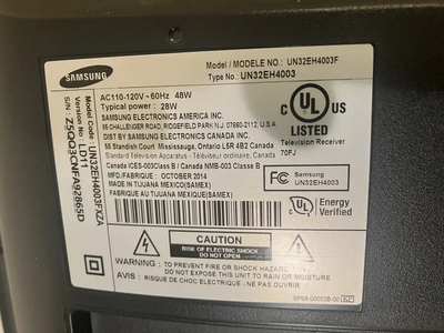 Samsung Un32eh4003 Image