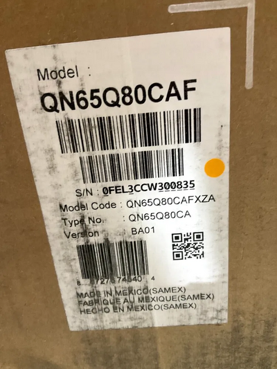 Samsung Qn65q80ca Image