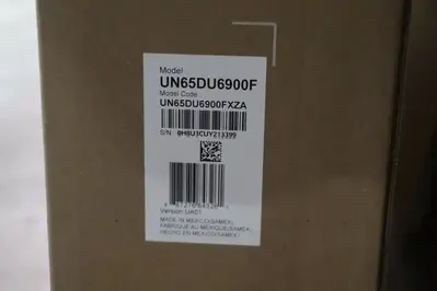 Samsung UN65DU6900FXZA Image