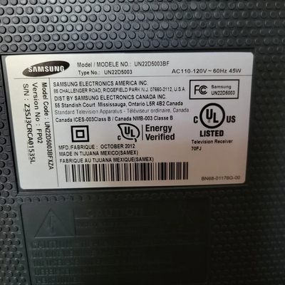 Samsung UN22D5003BF Image