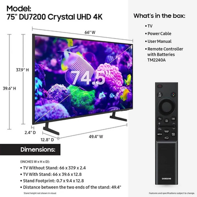 Samsung DU7200 Image