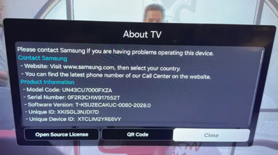 Samsung Cu7000 Image