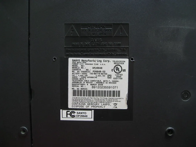 SANYO DP26648 Image