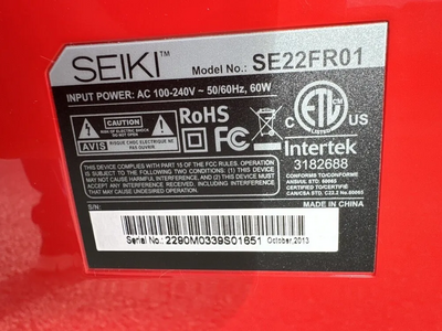 Seiki Se22fr01 Image