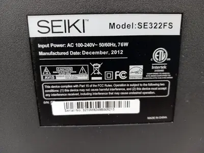 Seiki Se322fs Image