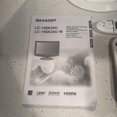 Sharp Lc-19sk24u-w Image