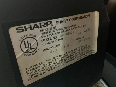 Sharp 19L-M100S Image