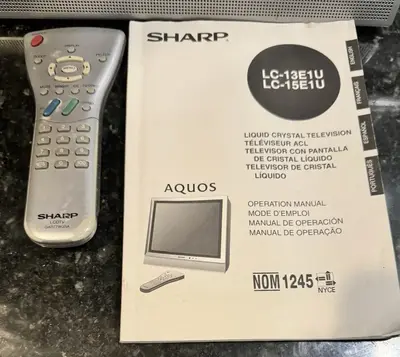 Sharp Aquos lc-13e1u Image