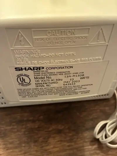 Sharp 13n-m150b Image