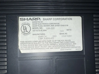 Sharp R32-s50 Image