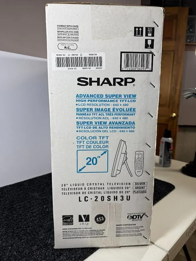 Sharp Lc-20sh3u 20 Image