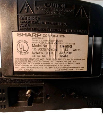 Sharp 13n-m100b Image
